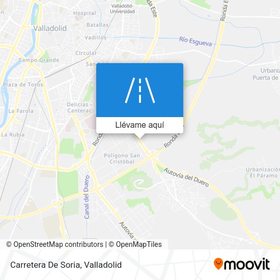 Mapa Carretera De Soria