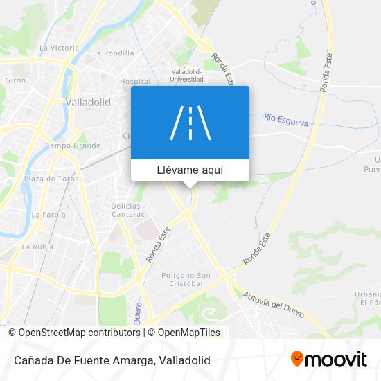 Mapa Cañada De Fuente Amarga