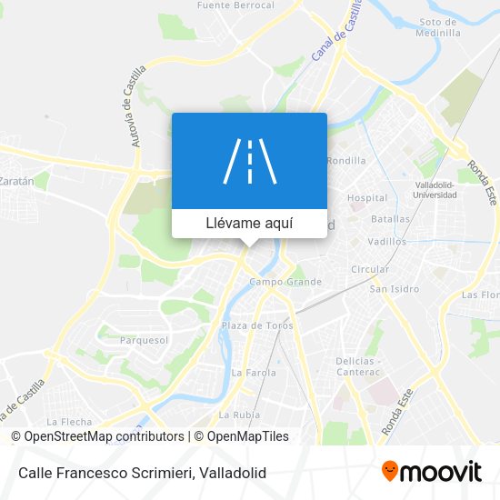 Mapa Calle Francesco Scrimieri