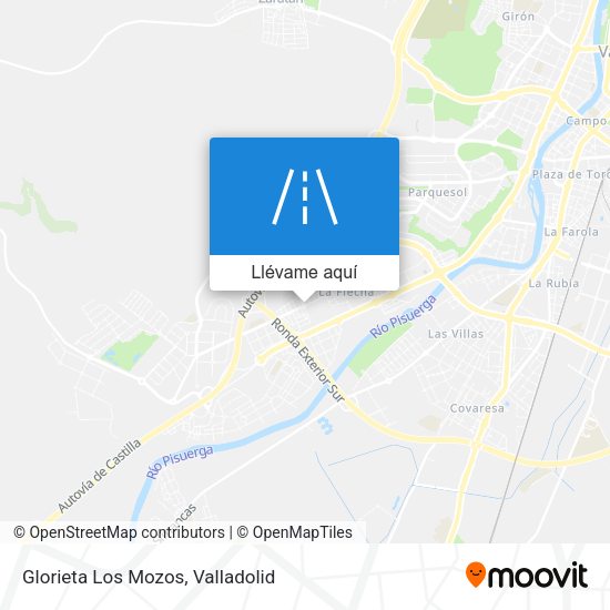 Mapa Glorieta Los Mozos