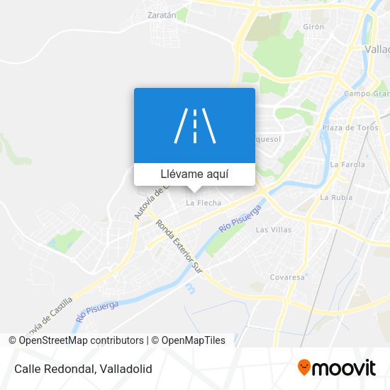 Mapa Calle Redondal