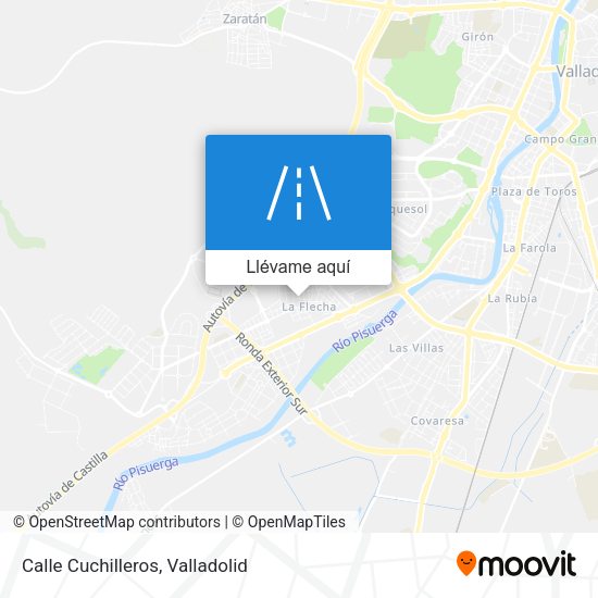 Mapa Calle Cuchilleros
