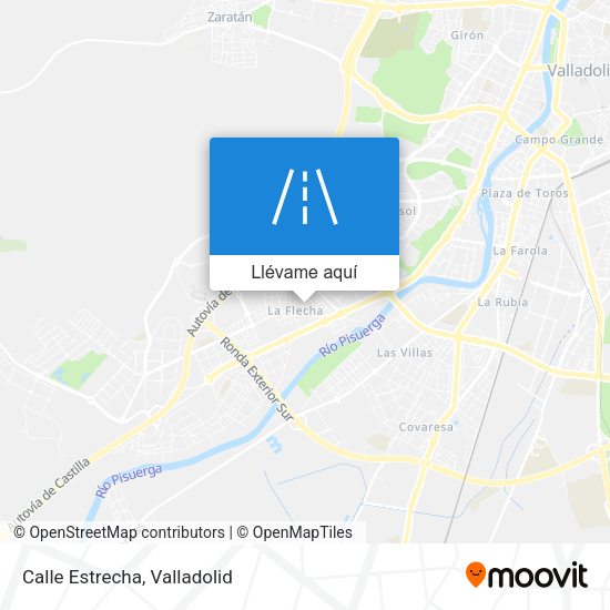 Mapa Calle Estrecha