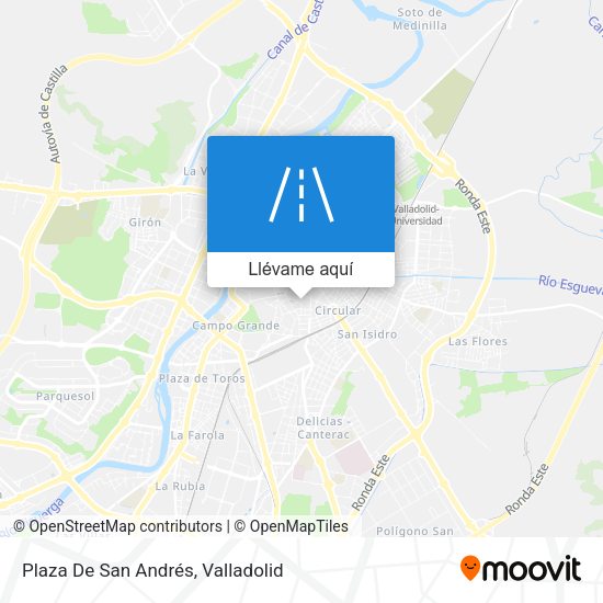 Mapa Plaza De San Andrés