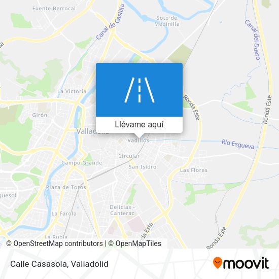 Mapa Calle Casasola