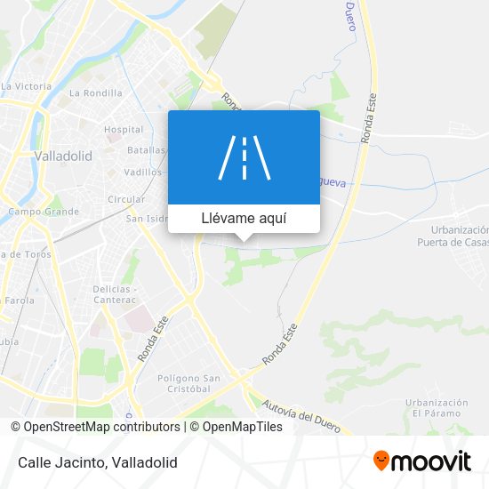 Mapa Calle Jacinto