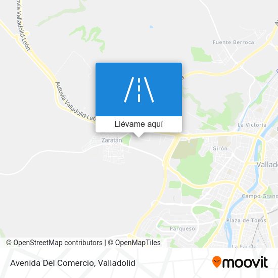 Mapa Avenida Del Comercio