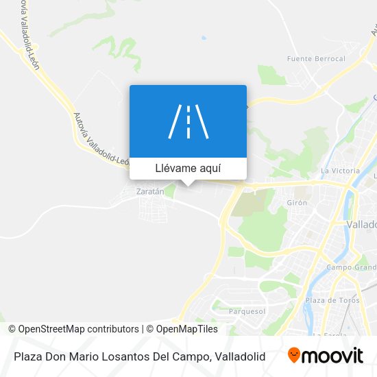 Mapa Plaza Don Mario Losantos Del Campo