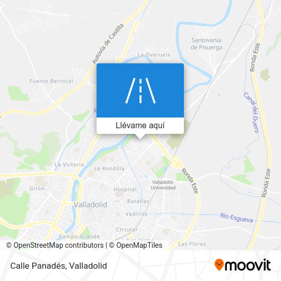 Mapa Calle Panadés