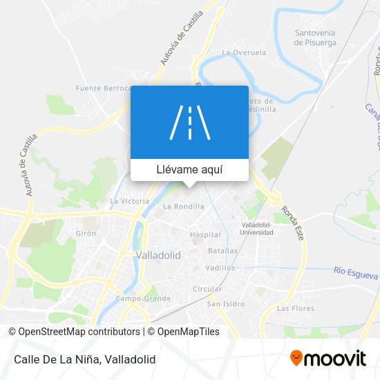 Mapa Calle De La Niña