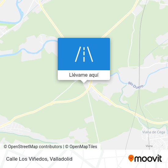 Mapa Calle Los Viñedos