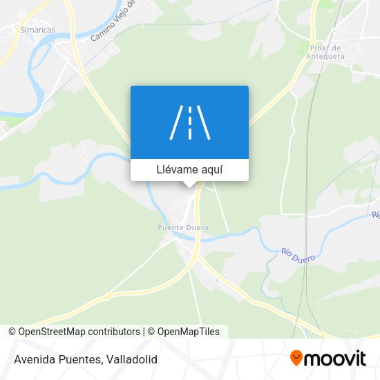 Mapa Avenida Puentes