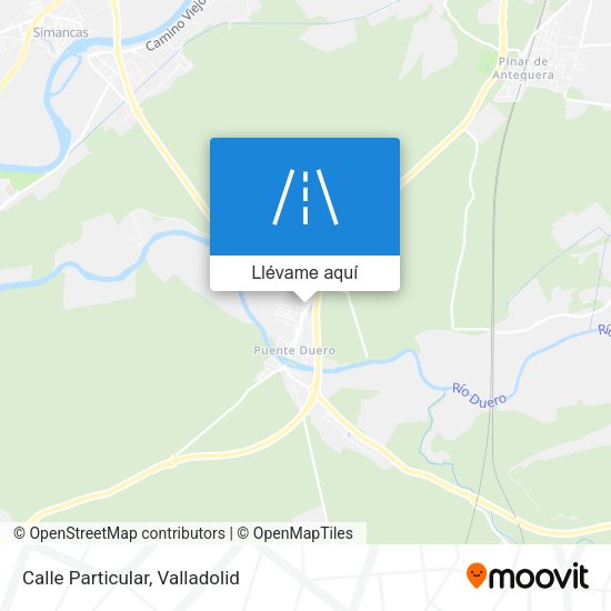 Mapa Calle Particular