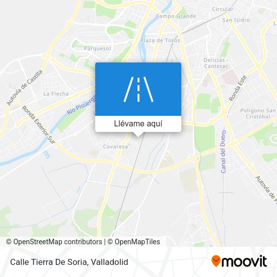 Mapa Calle Tierra De Soria