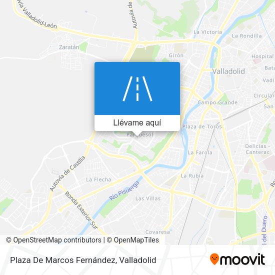 Mapa Plaza De Marcos Fernández