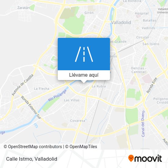 Mapa Calle Istmo