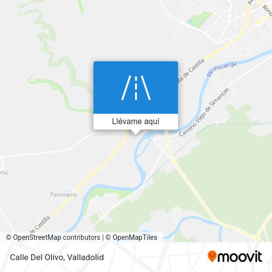 Mapa Calle Del Olivo