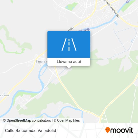 Mapa Calle Balconada
