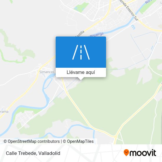 Mapa Calle Trebede