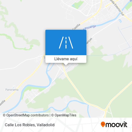 Mapa Calle Los Robles