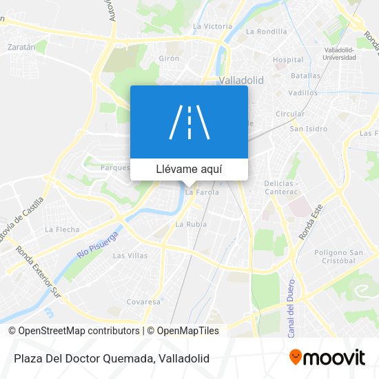 Mapa Plaza Del Doctor Quemada