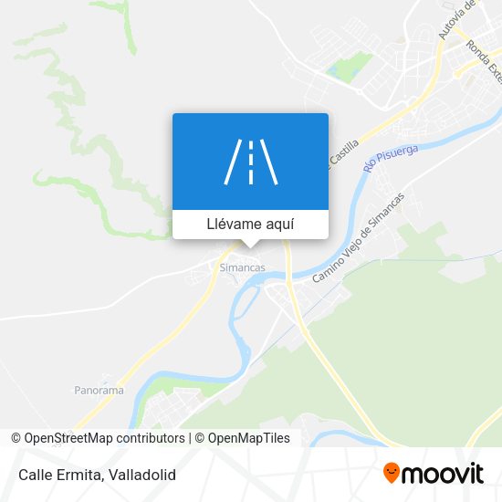 Mapa Calle Ermita