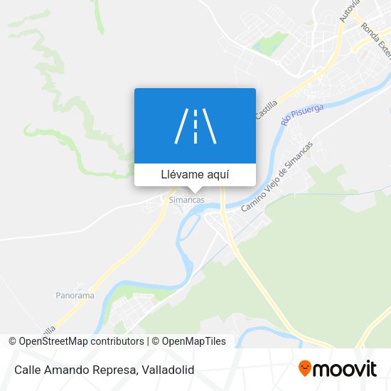Mapa Calle Amando Represa