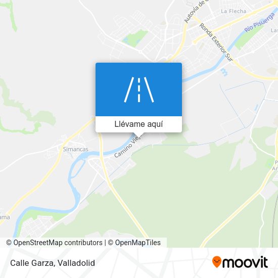 Mapa Calle Garza