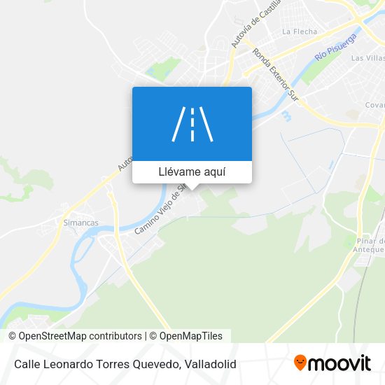 Mapa Calle Leonardo Torres Quevedo