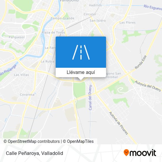 Mapa Calle Peñaroya