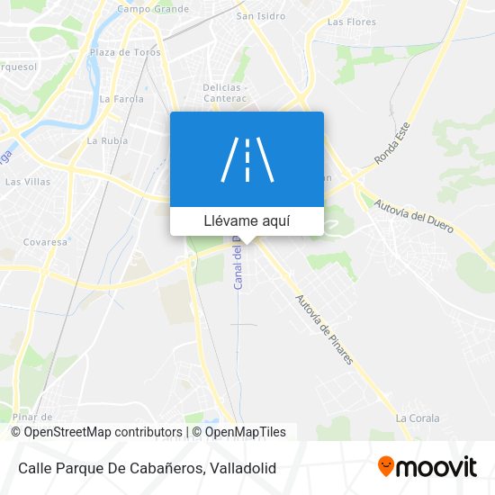 Mapa Calle Parque De Cabañeros