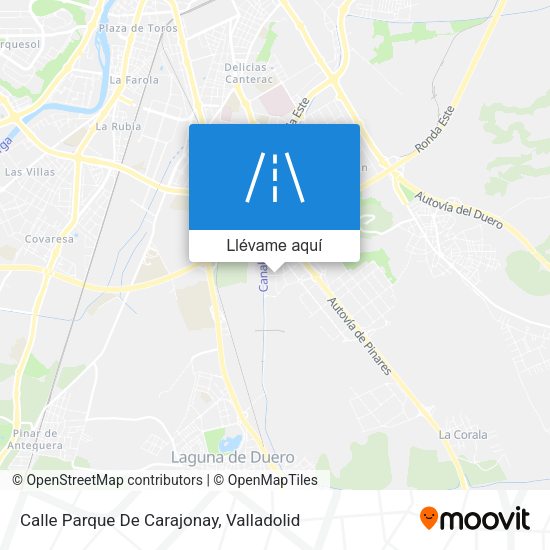 Mapa Calle Parque De Carajonay