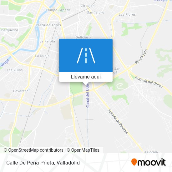 Mapa Calle De Peña Prieta