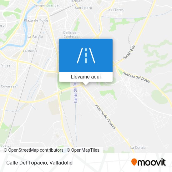 Mapa Calle Del Topacio