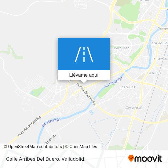 Mapa Calle Arribes Del Duero