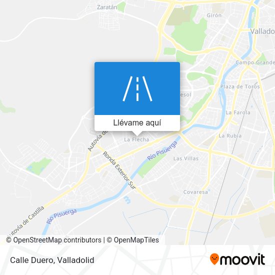 Mapa Calle Duero