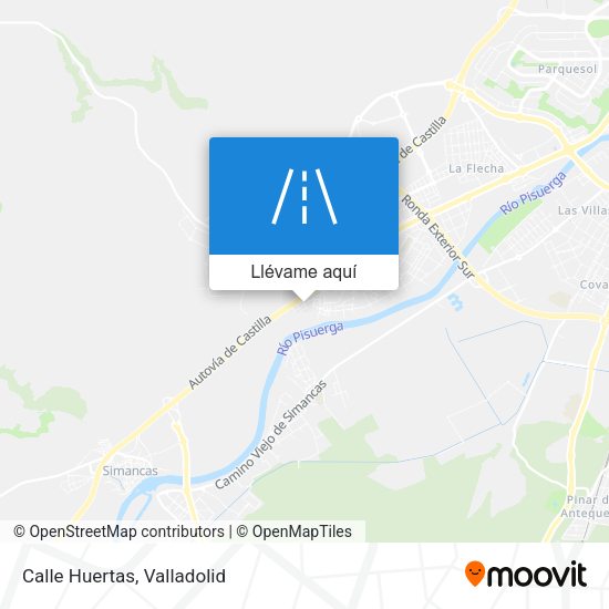 Mapa Calle Huertas