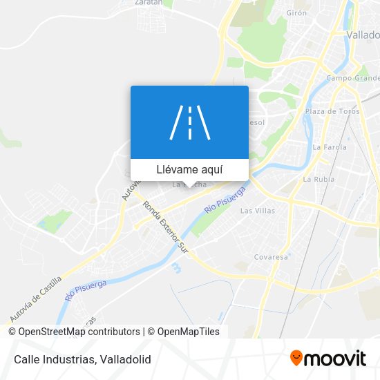 Mapa Calle Industrias