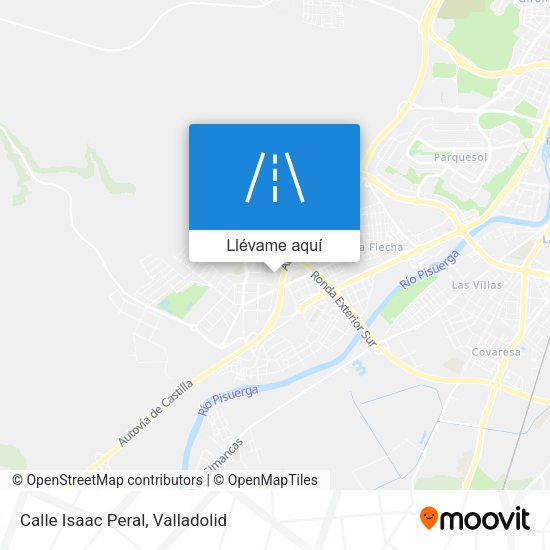 Mapa Calle Isaac Peral