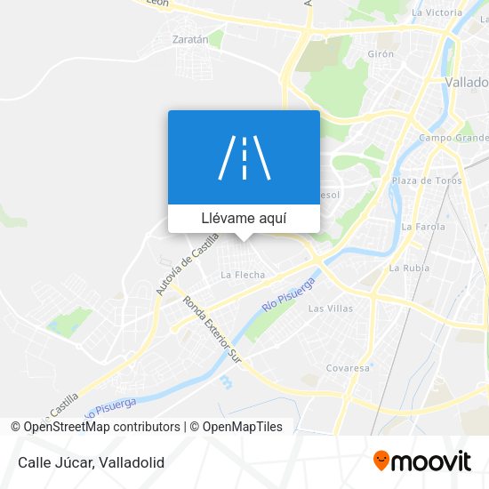 Mapa Calle Júcar