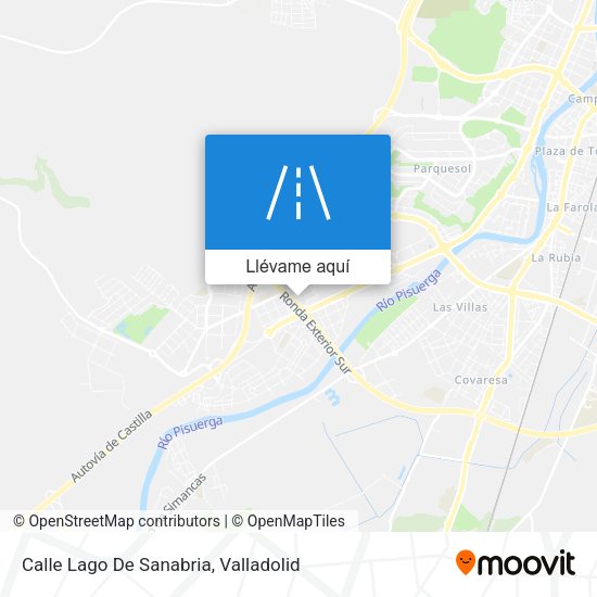 Mapa Calle Lago De Sanabria
