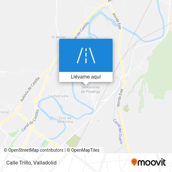 Mapa Calle Trillo