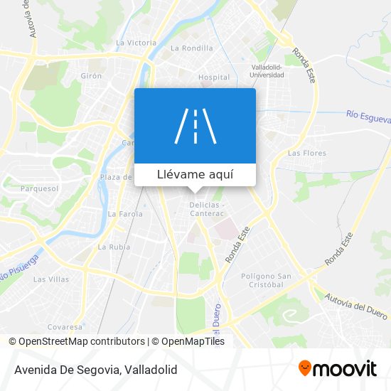 Mapa Avenida De Segovia