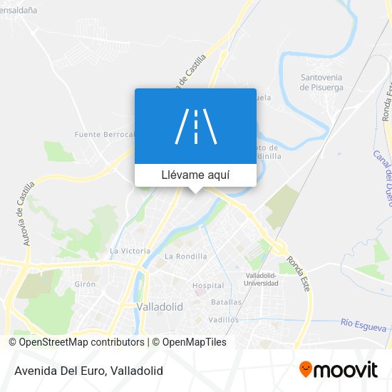 Mapa Avenida Del Euro