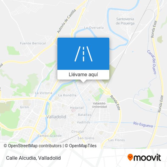 Mapa Calle Alcudia
