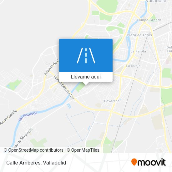 Mapa Calle Amberes