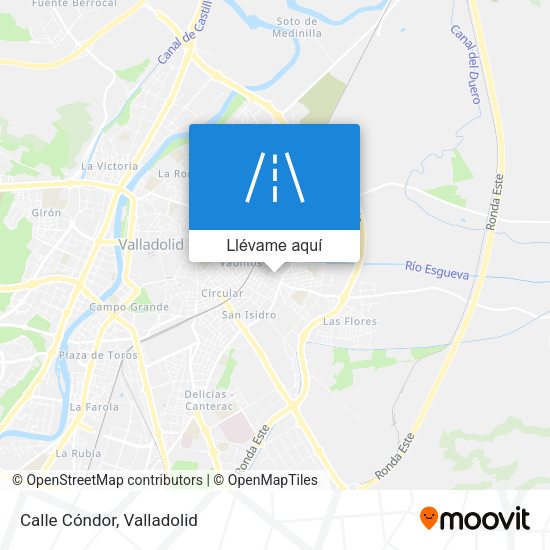 Mapa Calle Cóndor