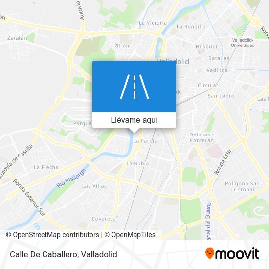 Mapa Calle De Caballero