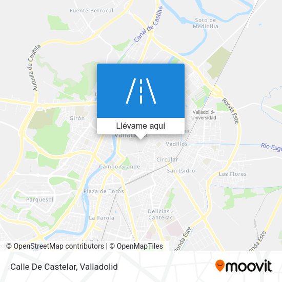 Mapa Calle De Castelar