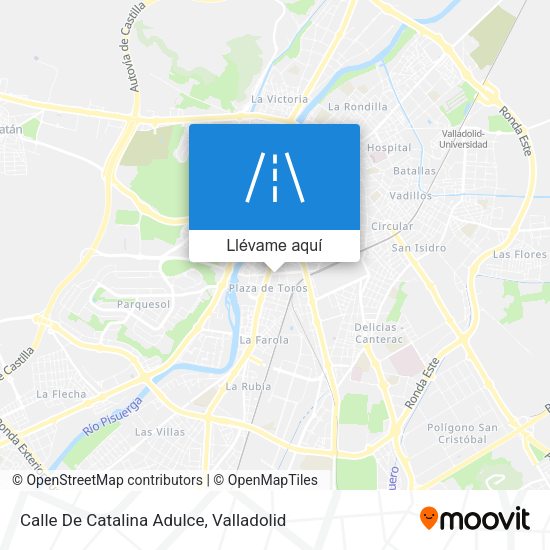 Mapa Calle De Catalina Adulce